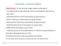 chapter 2 Power Series.ppt